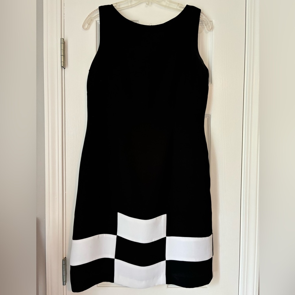 Black and White Business Dress